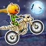 Moto X3m Spooky Land gameplay screenshot